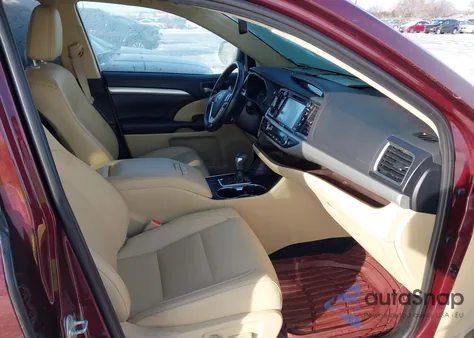 2019 Toyota Highlander Xle from USA, damaged, VIN 5TDKZRFH9KS329361